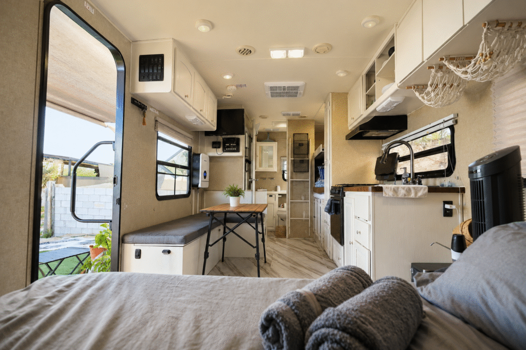 Inside The Hideout camper