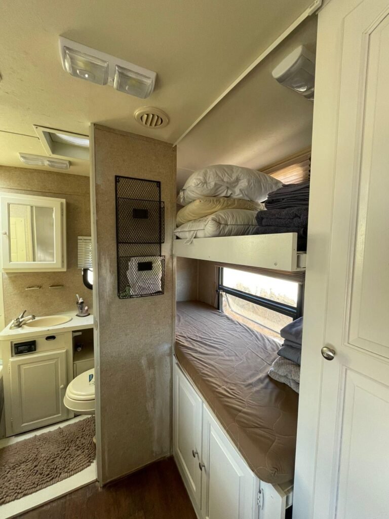 Bunk beds in The Hideout